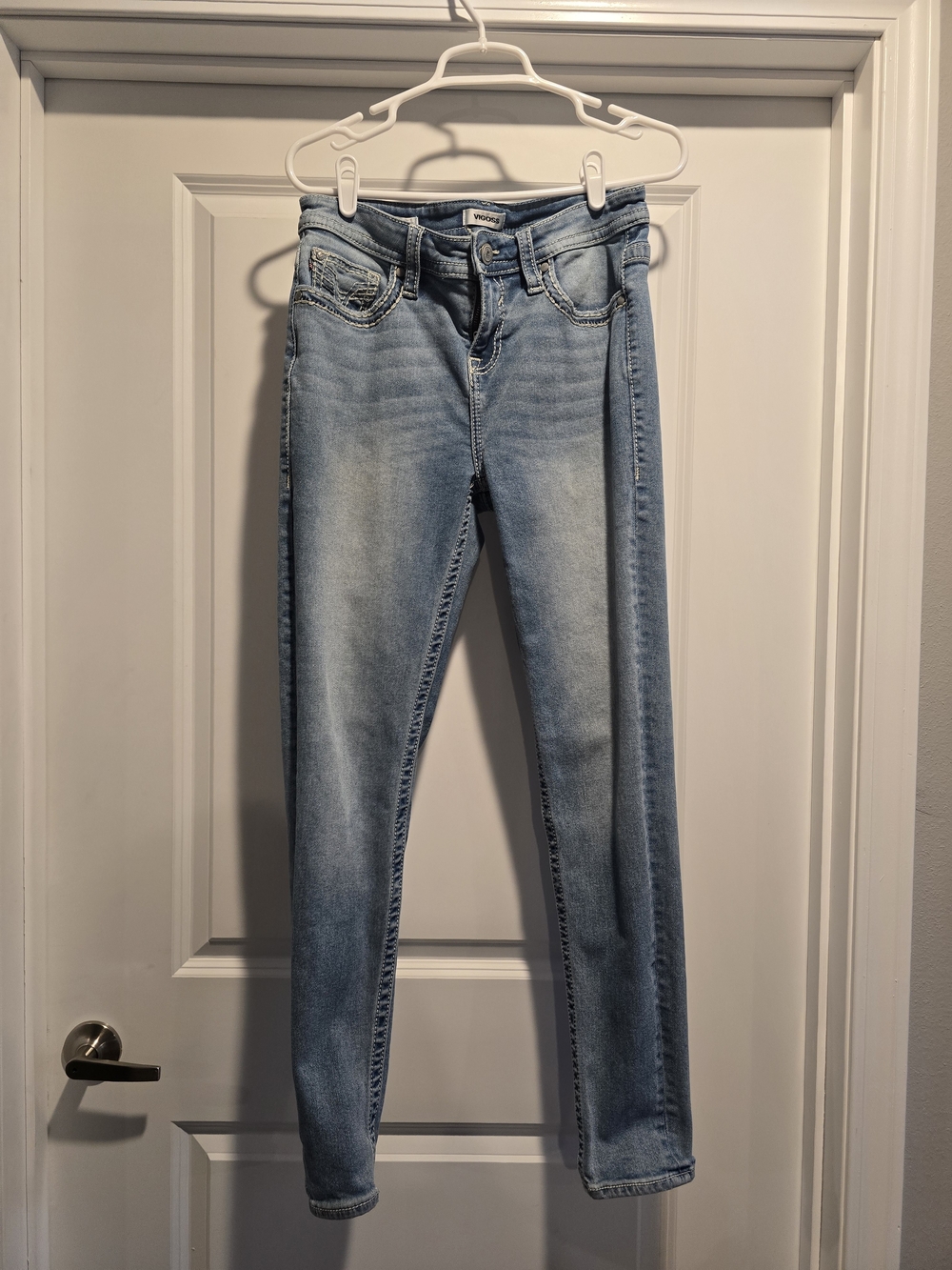 Vigoss Light Blue High-Rise Skinny Jeans